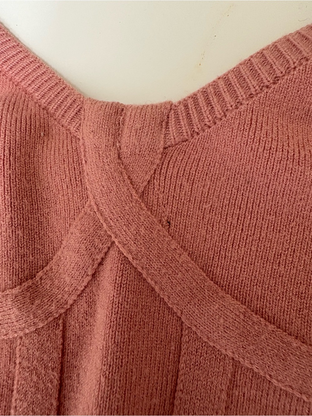Cider Dusty Rose Knit Midi Slip Dress - Picture 2 of 2